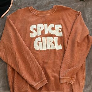 Spice Girl Ribbed Crewneck